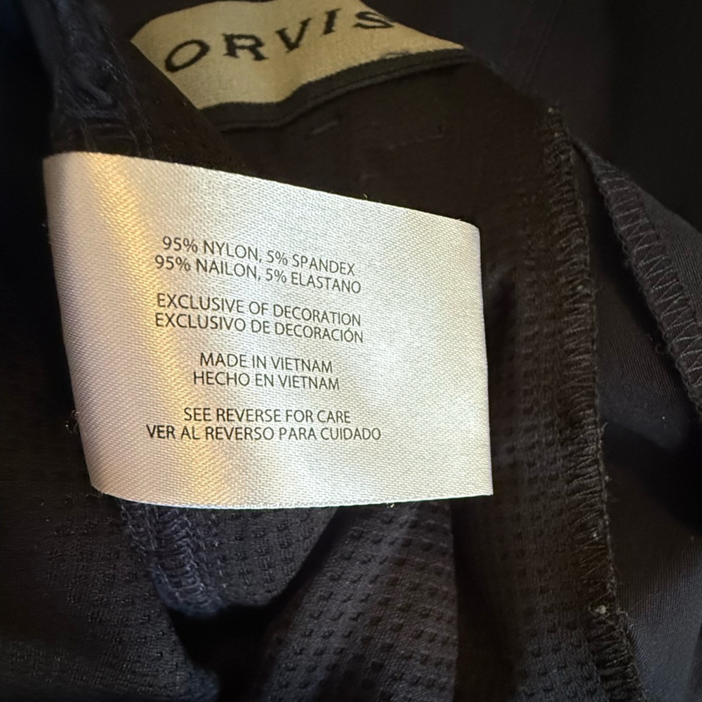Orvis Men's Navy Tech Pants sz 34x30 - Picture 11 of 13